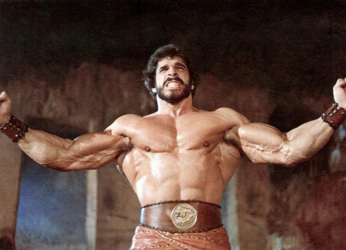 Dwayne Johnson The Rock Vs Lou Ferrigno Arnold Schwarzenegger As Biggest Hercules Ever S M Douglas